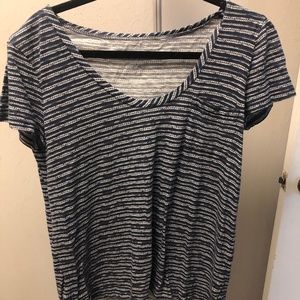 Caslon Blue Patterned Tee